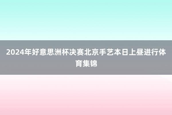 2024年好意思洲杯决赛北京手艺本日上昼进行体育集锦